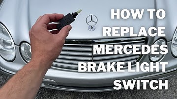 Vervanging remlichtschakelaar Mercedes Benz - C-Klasse, E-Klasse, S-Klasse, SL, SLK en meer