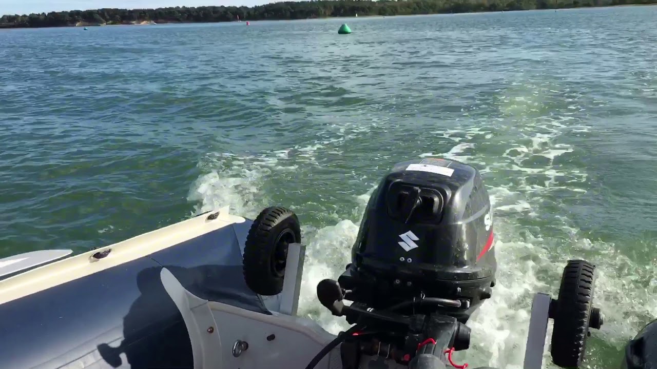 HONWAVE T40 AE2 POWERED BY 20HP SUZUKI DF20AS OUTBOARD