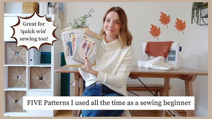5 Easy Sewing Patterns I Used All the Time as a Sewing Beginner | Beginner Sewing Pattern Ideas