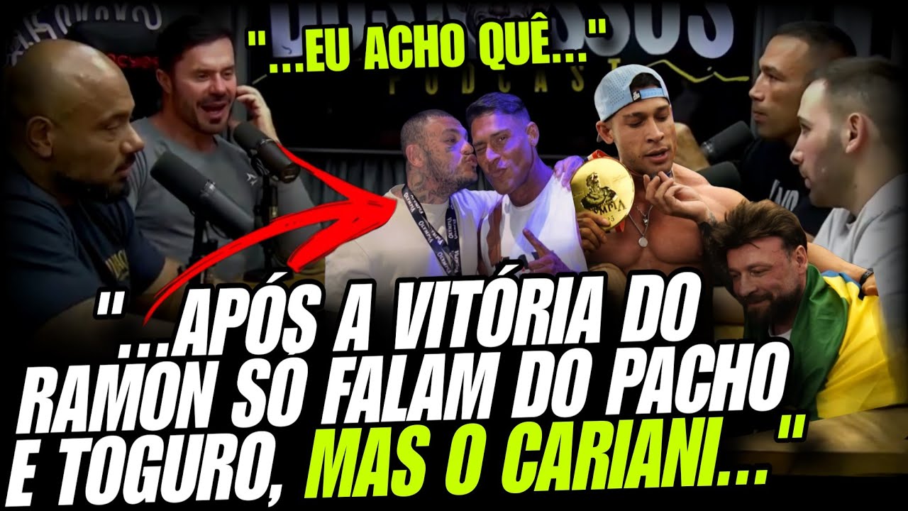 Cariani ninguém falando sobre vc após a vitória do Ramon pq? + Aceto e cbum!