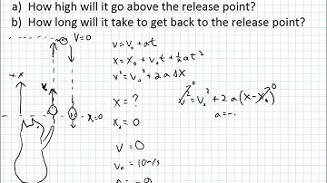 1D Kinematics Example 1