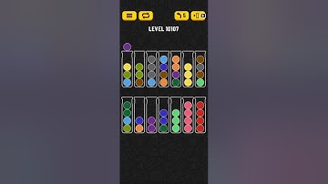 Ball Sort Puzzle Level 10107 / Water Sort Puzzle Level 10107  / all the same