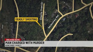 Man charged in deadly shooting in Buncombe Co.