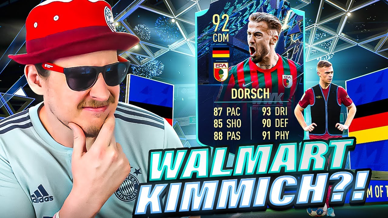 The WALMART Kimmich?! 92 TOTS MOMENTS Dorsch Review! FIFA 22 Ultimate Team