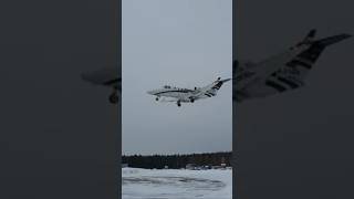 Посадка C525CJ #небо #самолеты #aviation #sky #edit #shorts #spotting