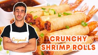 Crunchy Shrimp Roll Recipe  ✨ Dive Into Crunchy Shrimp Paradise!