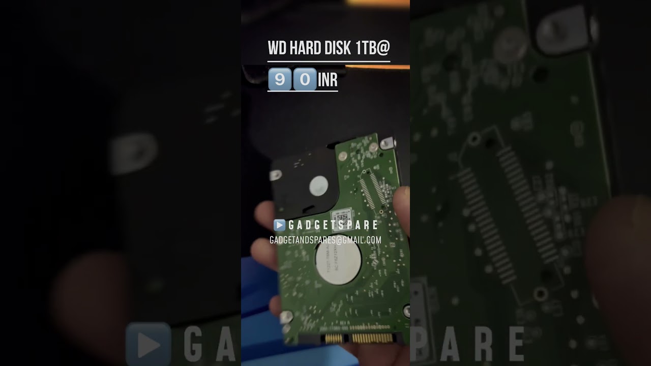 WD Hard disk 1 TB 9️⃣0️⃣ INR
