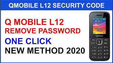 Q Mobile L12  Password Remove, Read Security Code | CM2 New Method