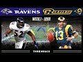 The Greatest Show On Turf Is Born Ravens Vs Rams 1999 Week 1 