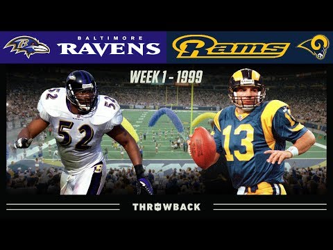 The Greatest Show on Turf is Born! (Ravens vs.  Rams 1999, Week 1)