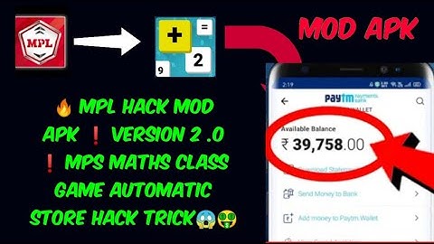 🔥MPL Hack mod APK❗MPL math clash game Hack mod APK❗Win All ballet❗automatic score summit H@CK mod😱