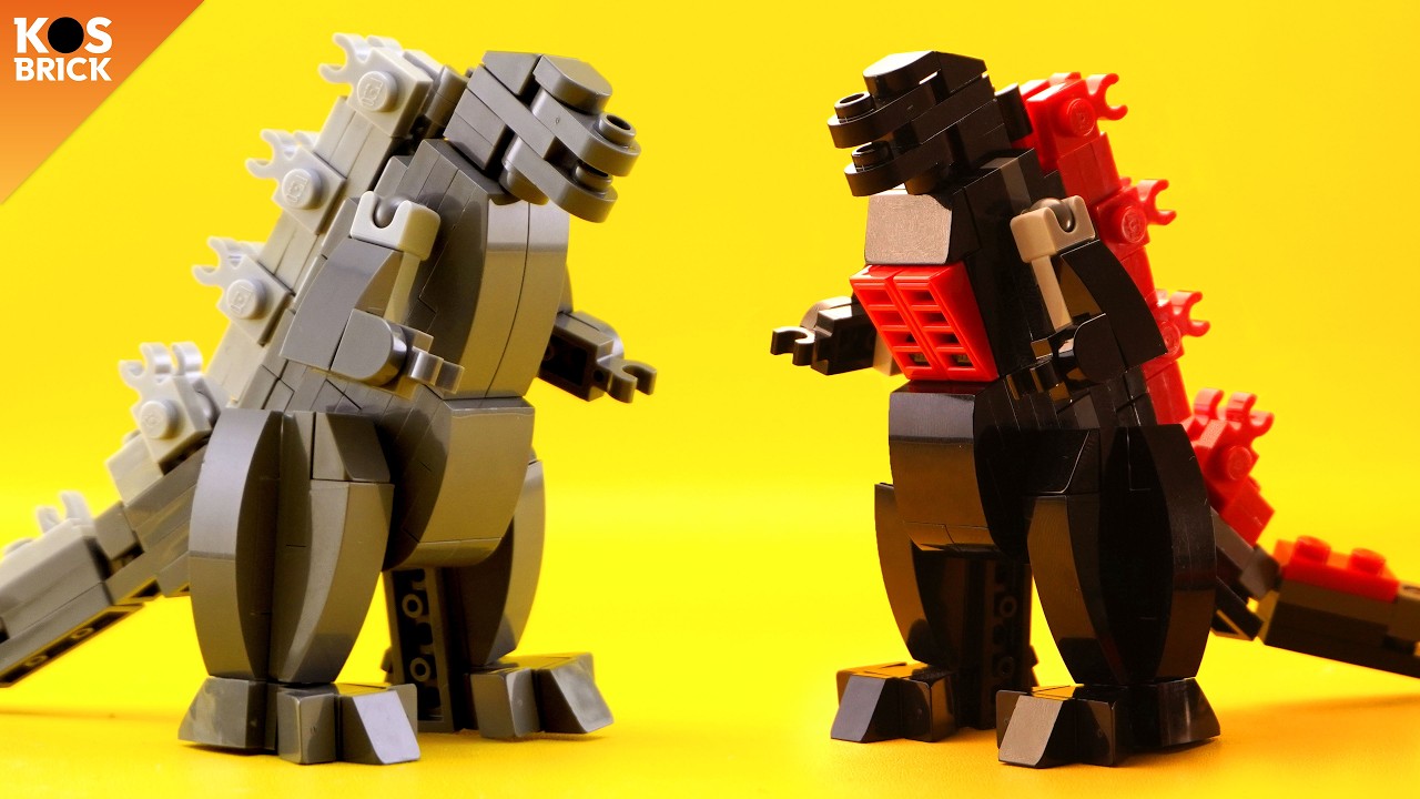 Lego Godzilla / ゴジラ / Gojira & Shin Godzilla / シン・ゴジラ / Shin Gojira (Tutorial)