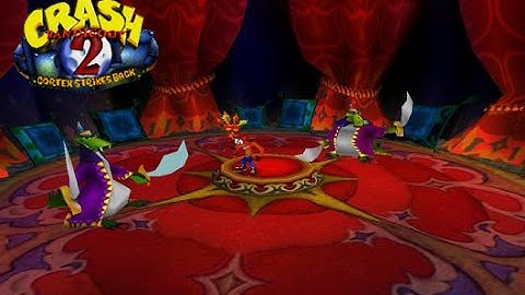 【Crash Bandicoot 2: Cortex Strikes Back】Part 12: Boss 2: Komodo Brothers