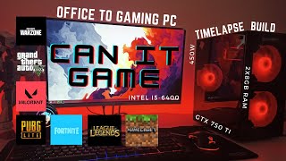 Budget Gaming PC Build - Intel Core i5 6400 Acer B15H4-AD Palit GTX 750 Ti 16gb Ram - Time lapse