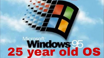 Running Windows 95 through Dosbox.