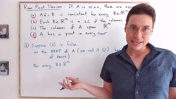 NYC - 1.4 - Proof of Row Pivot Theorem