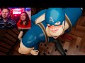 Реакция на Captain America Fights in Elevator