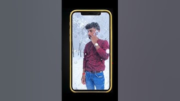 Instagram Trending Snowfall Effect#editing #edit #ai #aiediting #tutorial