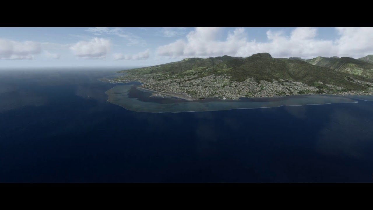 Aerosoft Tahiti X Prepar3D v3.1 REX Texture Direct + Soft Clouds - YouTube