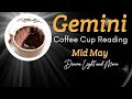 Gemini  receiving your divine right  coffee cup reading 