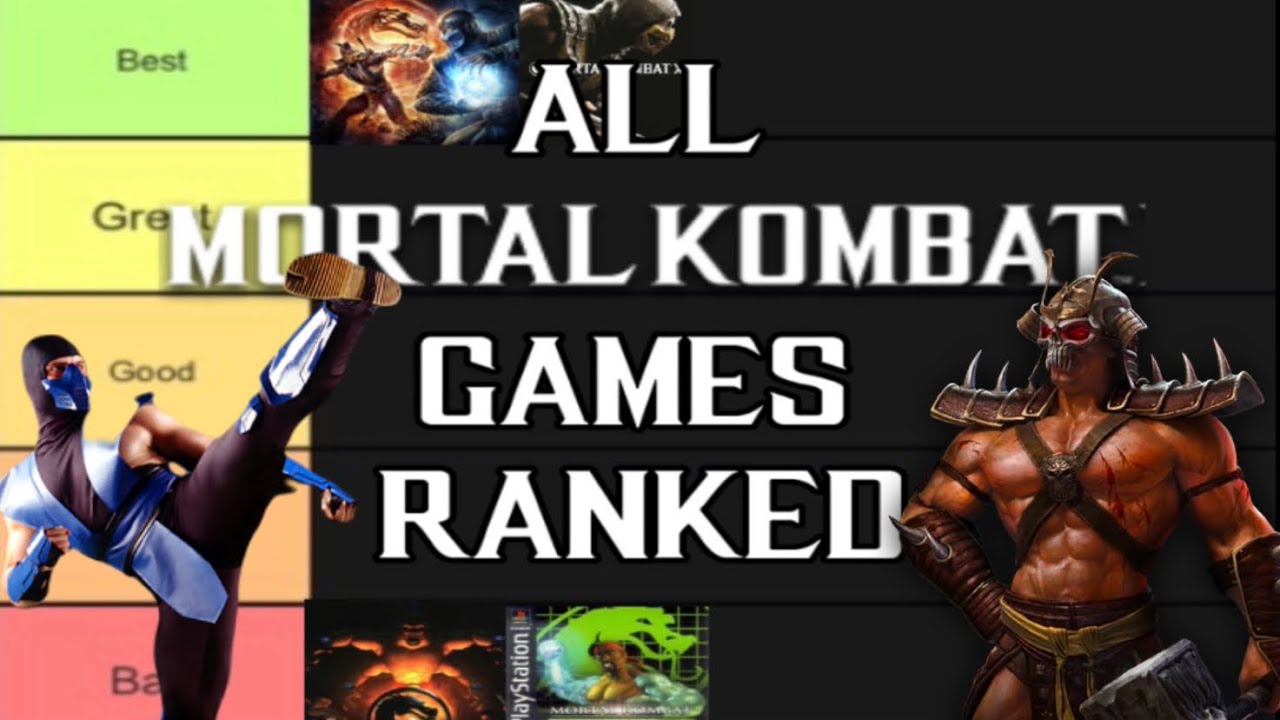 Mortal Kombat Video Games in Video Game Titles 