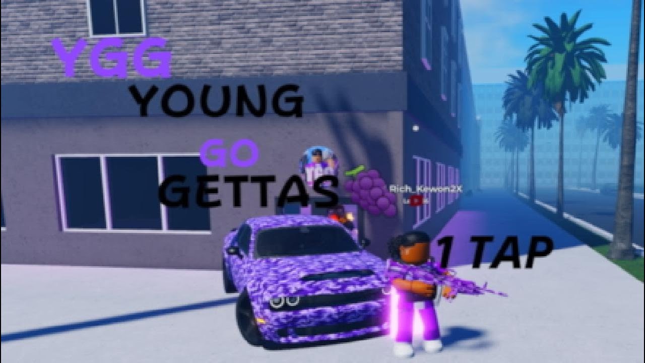 I USED YGG ONE TAP IN ROBLOX CALI SHOOTOUT!