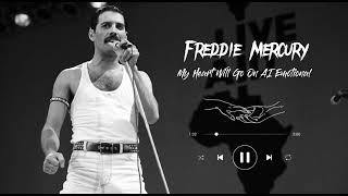 Freddie Mercury- My Heart Will Go On A.I Emotional [Best Version] #freddiemercury #ai