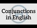 Conjunctions in english