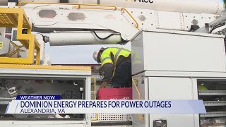 Dominion Energy Prepares For Power Outages