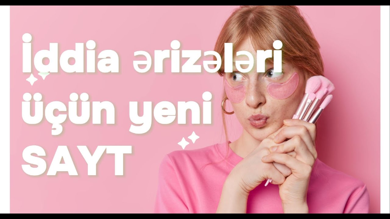 Pulsuz İddia ərizələri üçün yeni SAYT..Bütün nümünələr.