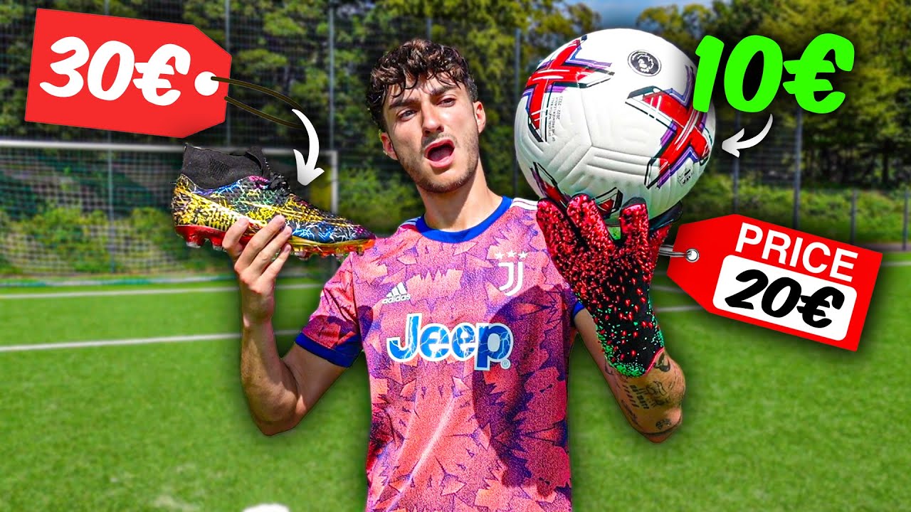 ICH TESTE TEMU FUßBALL PRODUKTE! - YouTube