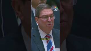 FM  of Cuba spoke out sharply against the arbitrary nature and abuse of jurisdiction by U.S. courts