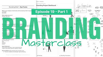 Branding Masterclass | Ep.19 Part-1 | Full Logo Design Process