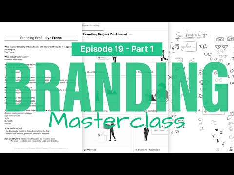 Branding Masterclass | Ep.19 Part-1 | Full Logo Design Process