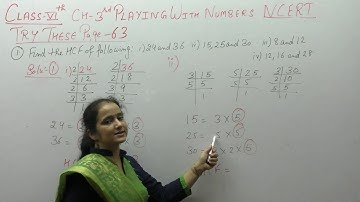 Ncert Class 6 Maths Ch-3 Playing With Numbers Try These (Page-63)