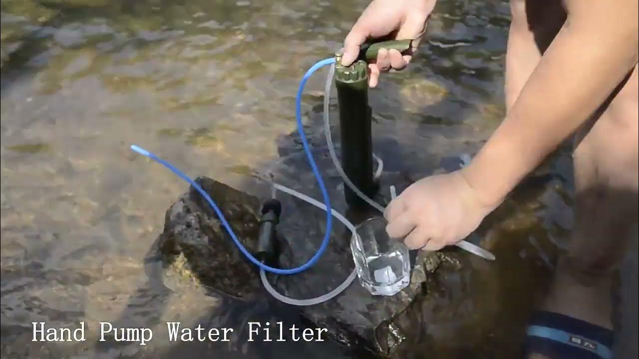 Переносной, походный фильтр для очистки воды с пресных водоёмов РОДНИК ...