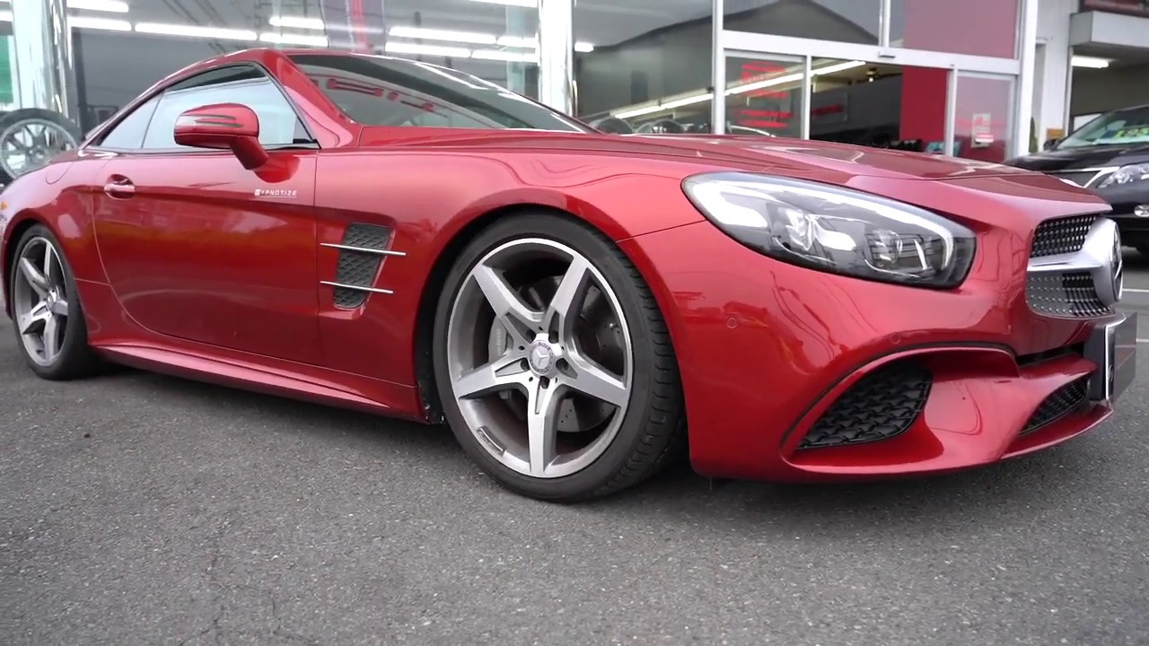 BENZ SL400 R231 ローダウン施工。IID製ロワリングKIT取付動画です 