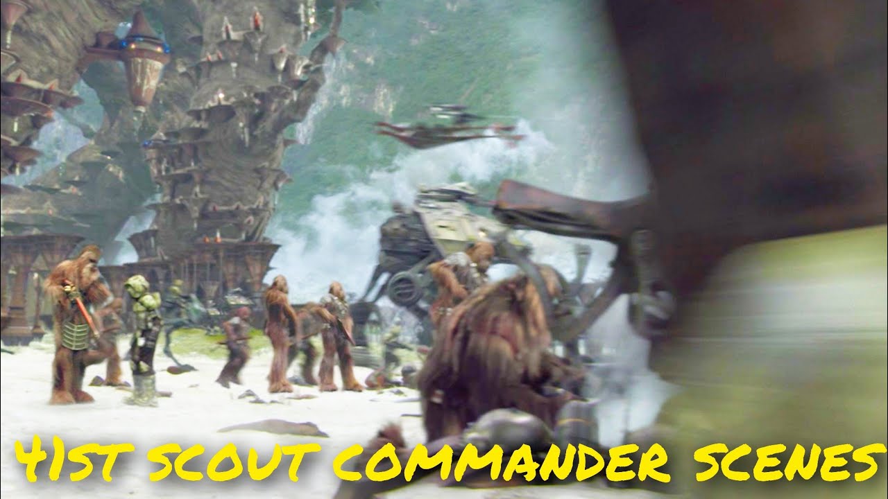 Scout Commander All 41st Scout Commander scenes - Ep. 3 - YouTube