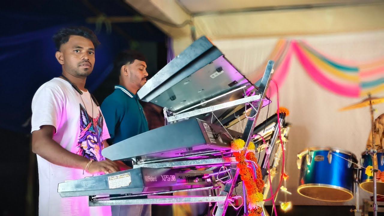 वंकास नवरात्री उत्सव/Tarpa King Musical MH 😍❣️काय भारी वाजवला प्रविण भाई ने/Full Enjoy Dance 2025