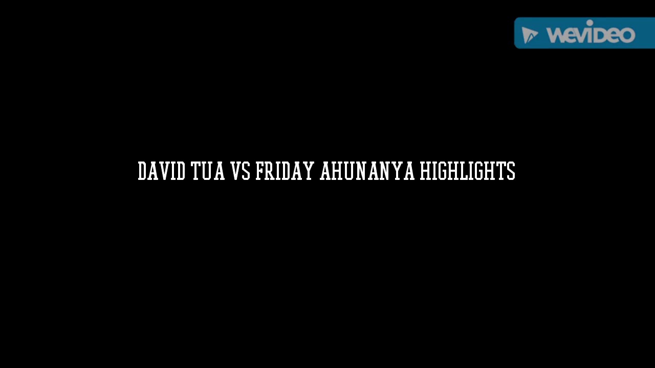 David Tua vs Friday Ahunanya Highlights