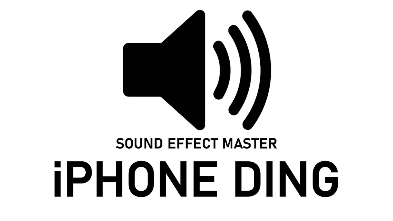 iPHONE DING Sound Effect YouTube