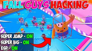 TROLLING WHILE HACKING FALL GUYS!!!(FUNNY REACTIONS)