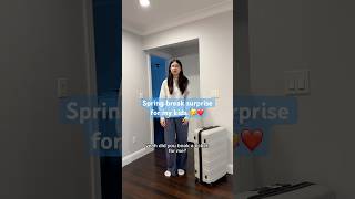 Spring Break Surprise For My Kids They R Super Excited