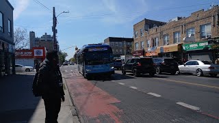 MTA BUS 2018 New Flyer Xcelsior XD40 7672 7800 B82 B82 - SBS Kings Highway McDonald Avenue