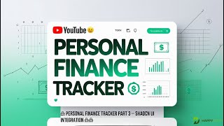 🧱 Personal Finance Tracker Part 3 – ShadCN UI Integration 🎨🧩