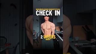 2 weeks away from my bodybuilding competition! Come back next week for more check ins!