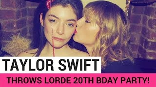 Taylor Swift Throws Lorde EPIC Birthday Bash! (INSIDE LOOK) | Hollywire Profile