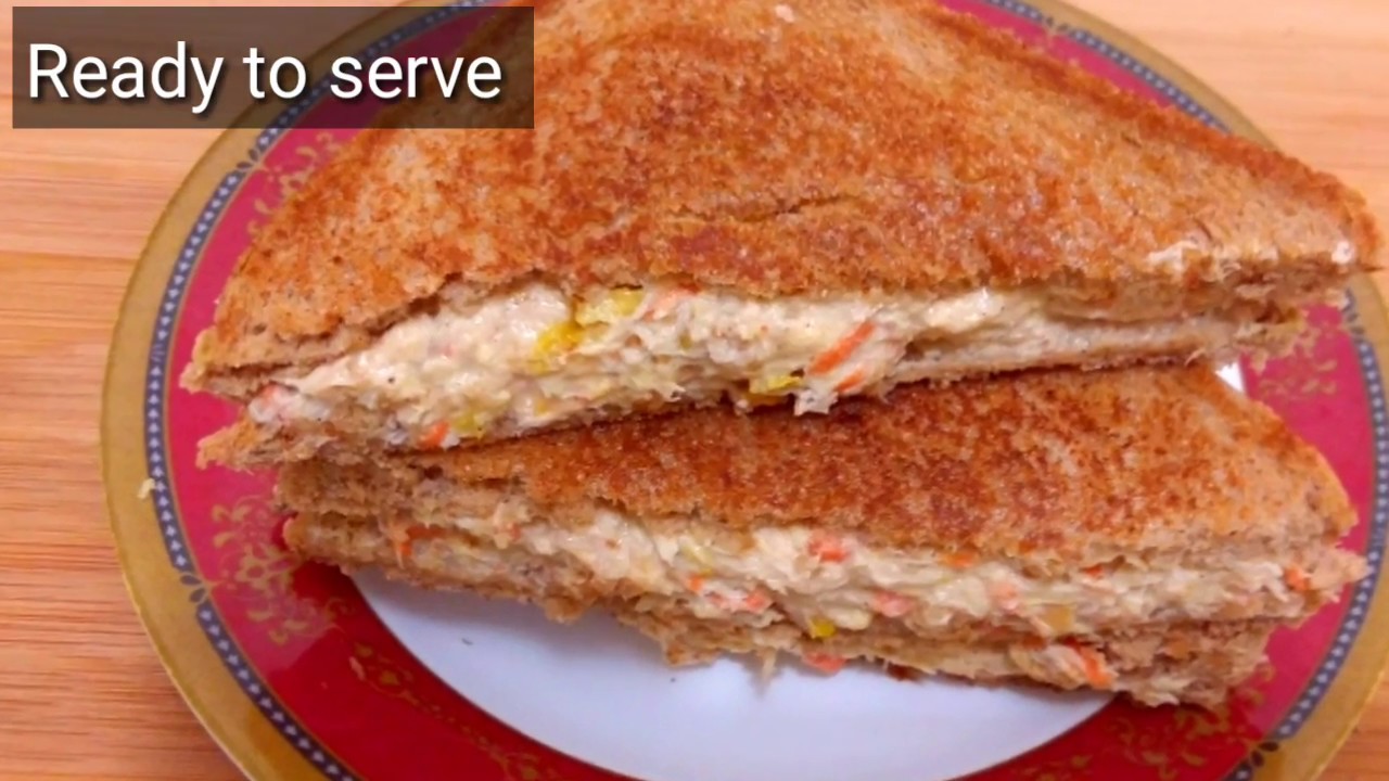 Chicken bread sandwich / How To Make Chicken Bread Sandwich recipe For