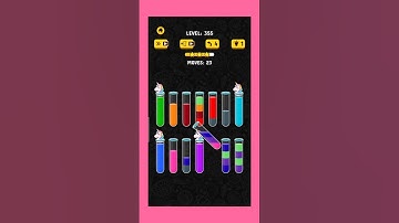 Color Water Puzzle 3D Level 355 #short #gamophobia #gameplay #games #gamingvideos #animation