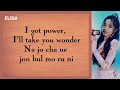 UNIS (유니스) - Superwoman (Easy Lyrics)